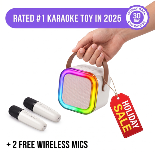 GlowPop™ - Wireless Karaoke Machine